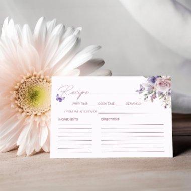 Purple Butterfly Floral  Recipe