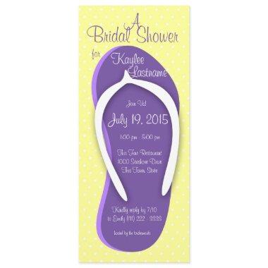 Purple Flip Flop