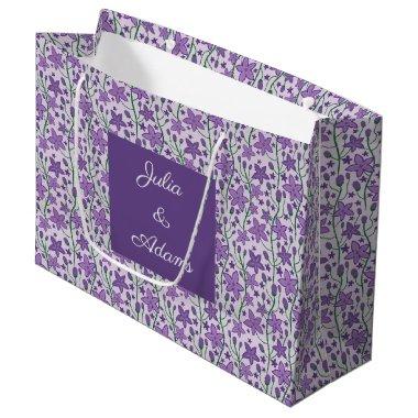 Purple Flower Gift Bag