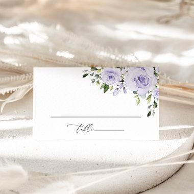 Purple Flowers, Lilac Flowers, Boho, Bridal Shower Place Invitations