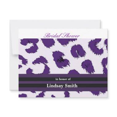 Purple Leopard Pattern