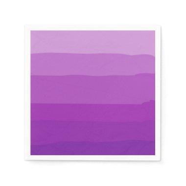 Purple Ombre Paper Napkins