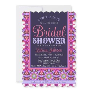 Purple Pink Bohemian Star  Party