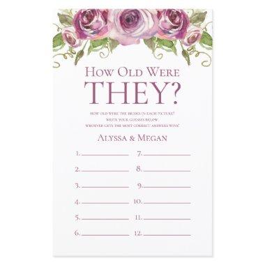 Purple Roses How Old Were They LGBTQ