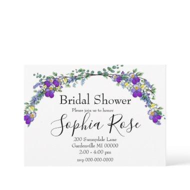 Purple violet Lavender Eucalyptus
