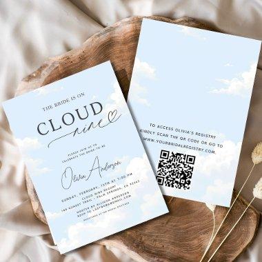 QR Code Bride Is On Cloud Nine