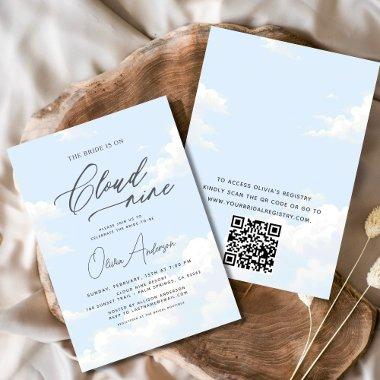 QR Code Bride Is On Cloud Nine