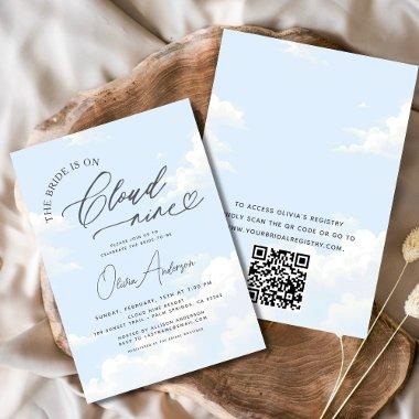 QR Code Bride Is On Cloud Nine