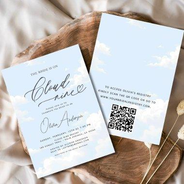 QR Code Bride Is On Cloud Nine
