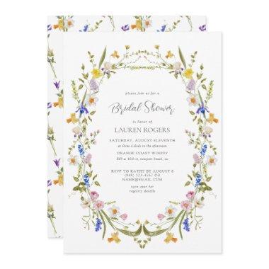 QR Code Colorful Watercolor Floral