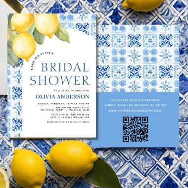 QR Code Lemon Main Squeeze  Invitatio