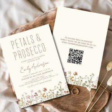 QR Code Petals & Prosecco  Wildflower