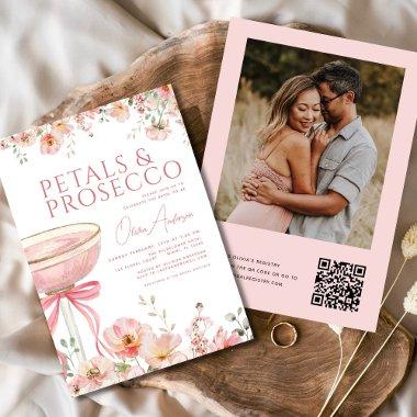 QR Code Petals & Prosecco Photo