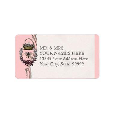 Queen Bee Royal Wedding  Label