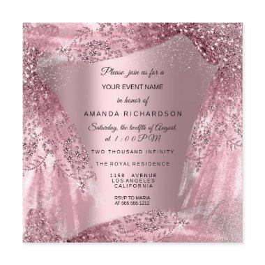 Quinceanera Sweet 16th 15th Birthday Pink Dress