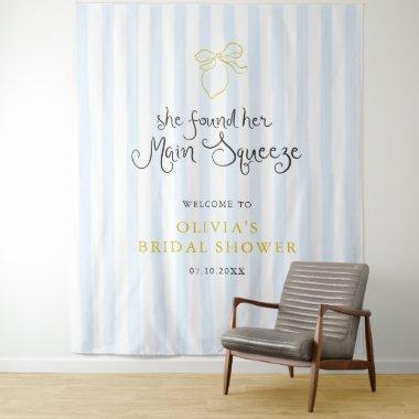 Quirky Lemon Main Squeeze  Welcome Tapestry