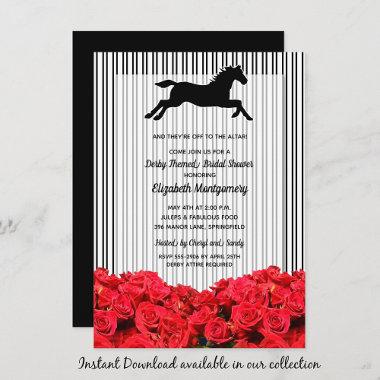 Race Horse Roses Derby Bridal Shower