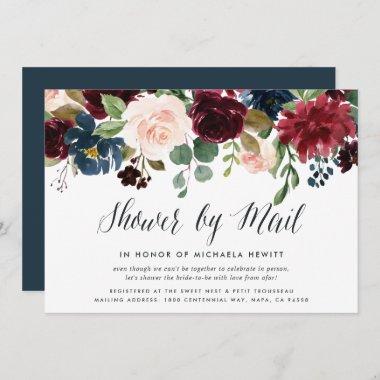 Radiant Bloom Baby or Bridal Shower By Mail Invitations