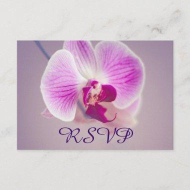 Radiant Purple Orchid Wedding RSVP