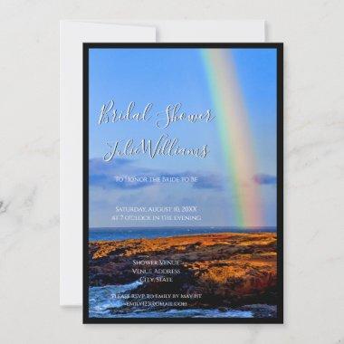 Rainbow of Love & Happiness, Wedding Bridal Shower Invitations