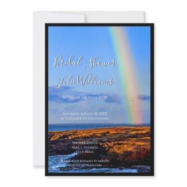 Rainbow of Love & Happiness, Wedding Bridal Shower Invitations