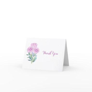 Ranunculus & Anemones Customizable Bridal Shower Thank You Invitations