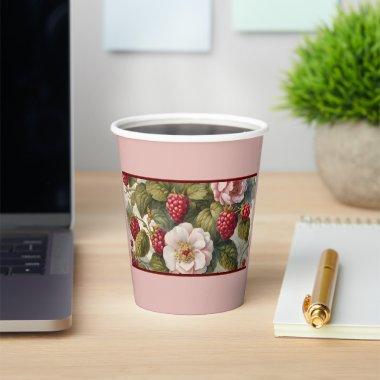 Raspberry &Flowers To-Go Cup
