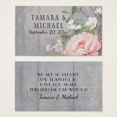 Reception  Favor Rustic Floral Art