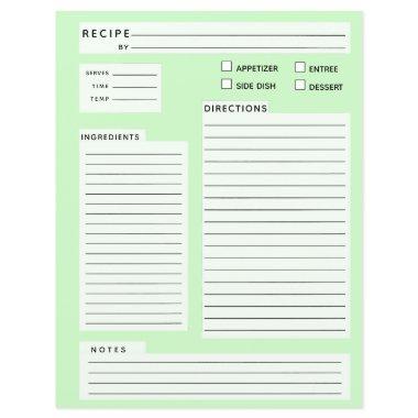 Recipe Invitations