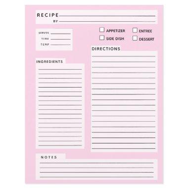 Recipe Invitations