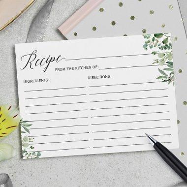 Recipe  for the Bride Chic Eucalyptus Leaves