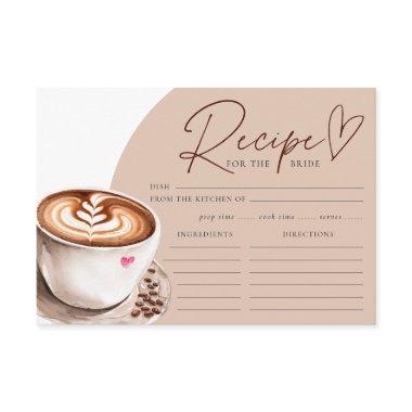 Recipe for the Bride Coffee  Enclosure