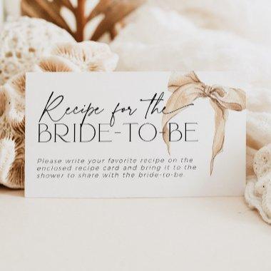 Recipe for the Bride-to-be request neutral bow Enclosure
