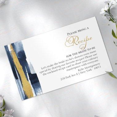 Recipe Request | Abstract Gold Blue  Enclosure