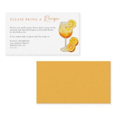 Recipe Request Aperol Spritz Orange  Enclosure