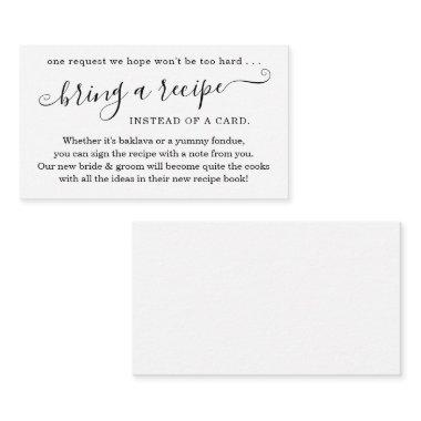 Recipe Request for Couple's Shower