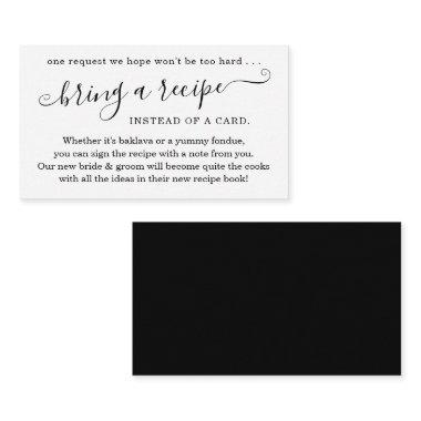 Recipe Request for Couple's Shower
