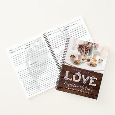 RECIPES - Family Heirloom Mother Grandma Wife Notebook