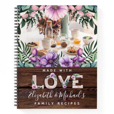 RECIPES - Family Heirloom Mother Grandma Wife Notebook