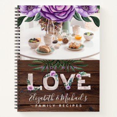 RECIPES - Family Heirloom Mother Grandma Wife Notebook