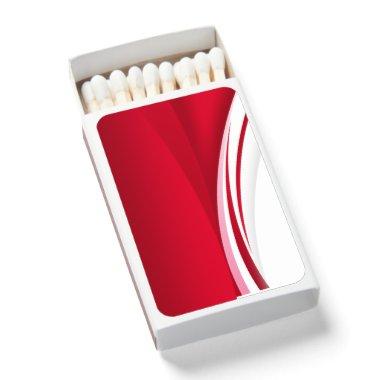 Red and White  Matchbox Matchboxes