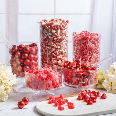 Red Assorted Candy Buffet Assorted Candy Favors