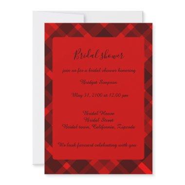 red black scottish celtic tartan wedding pattern