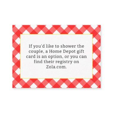 Red Gingham  Enclosure