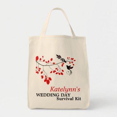 Red Romance Wedding Day Survival Kit Bag