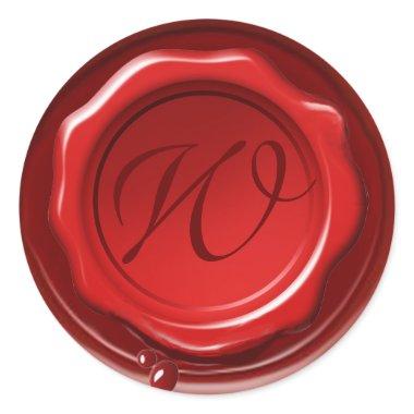 RED WAX SEAL Monogram