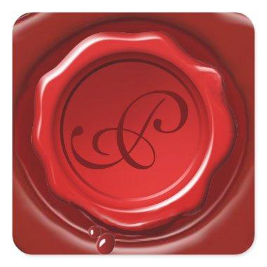 RED WAX SEAL Monogram