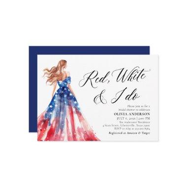 Red White and I Do Bride 4th of July
