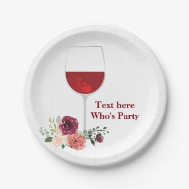 red wine, elegant, wine, Paper Plate