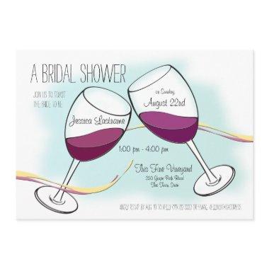 Red Wine Toasting Glasses